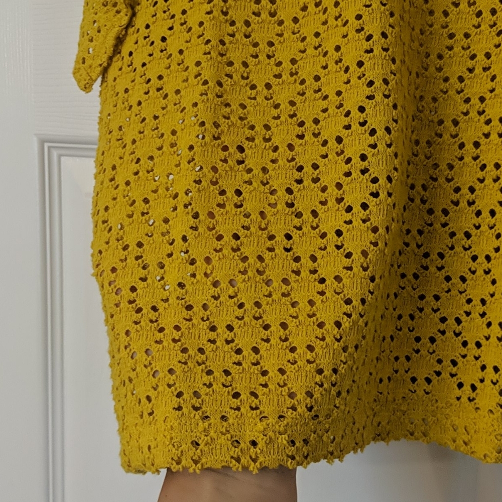 *Sold*MADEWELL Texture & Thread Eyelet Ruffle Top - Picture 4 of 6